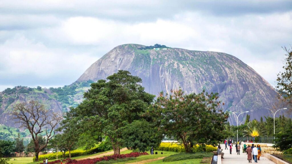 Zuma rock in Abuja